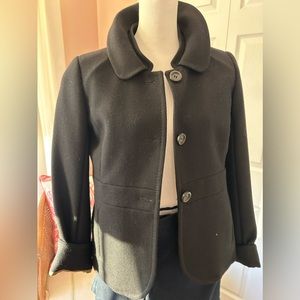 Jcrew black wool Jacket